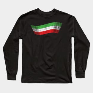 Italy Flag Design BY OverView. Long Sleeve T-Shirt